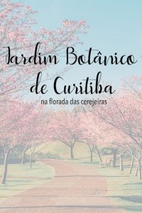 Venha ver como o famoso cartão-postal de Curitiba fica ainda mais belo na florada das cerejeiras!Clique para ler!