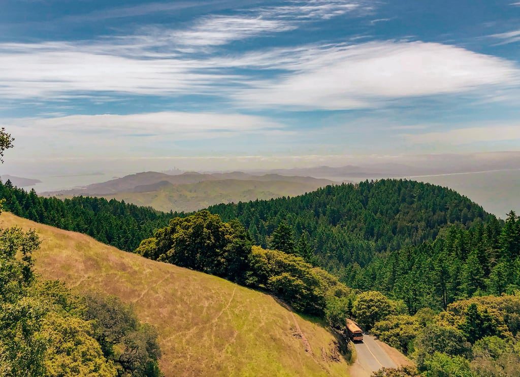 Mount Tamalpais, nos arredores de San Francisco, vale a visita! Saiba mais clicando no link! #SanFrancisco #MountTamalpais #DicasDeViagem
