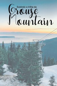 Venha conhecer a trilha que leva ao topo da Grouse Mountain, localizada a apenas 15 minutos do centro de Vancouver. Uma trilha difícil mas que recompensa com uma bela vista e a oportunidade de observar os ursos pardos que moram no topo!