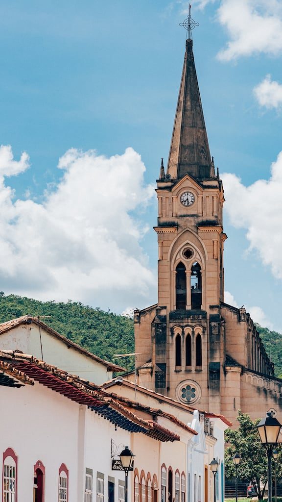 A iconica Igreja do Rosário.